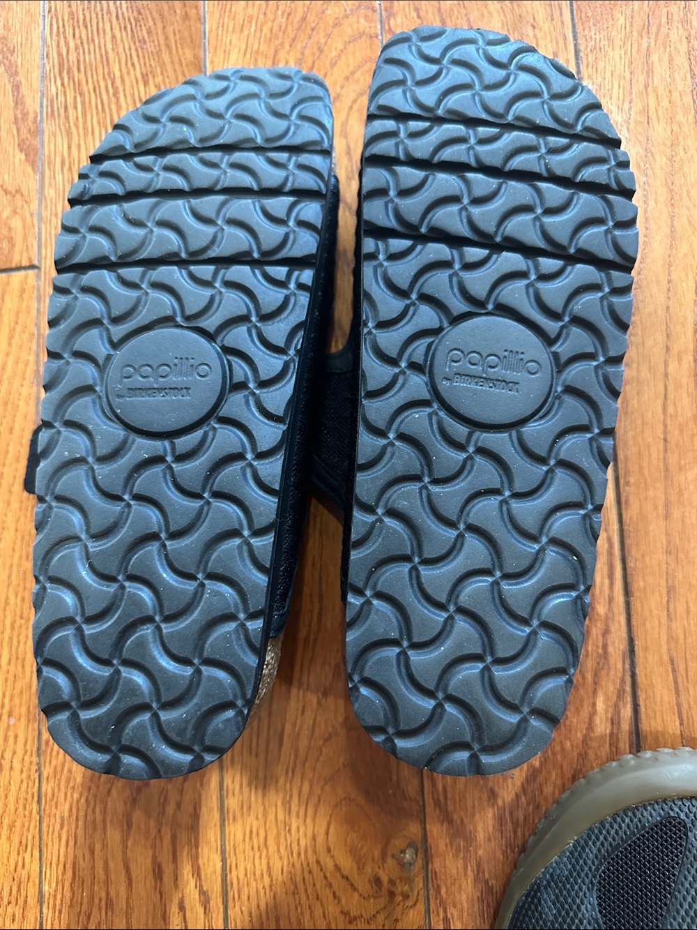 Papillio by Birkenstock Black Double Strap Platform size 39 - Picture 2 of 6
